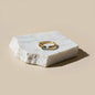 Dual Stone Toi et Moi Open Ring 18K Gold Blue Clear on neutral background — front view